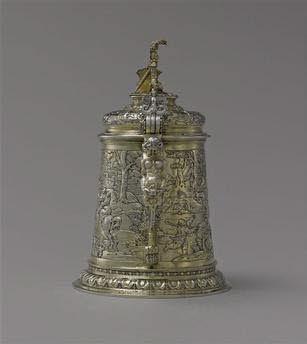 Chope à décor de scènes de chasse, image 6/11