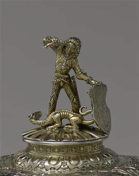 Chope à décor de scènes de chasse, image 4/11