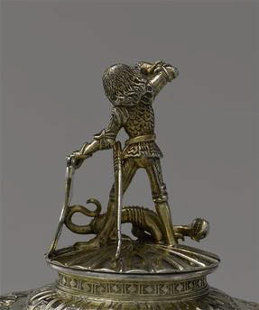 Chope à décor de scènes de chasse, image 9/11