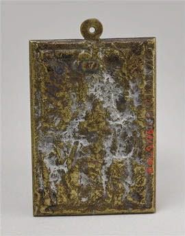 Plaquette : saint Joseph et l'enfant Jésus, image 2/2