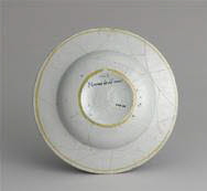 Plat rond : Neptune domptant les flots, image 2/6
