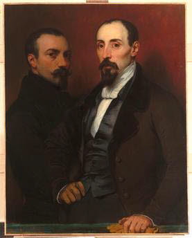Portrait de l'artiste et de son frère Achille, image 3/3