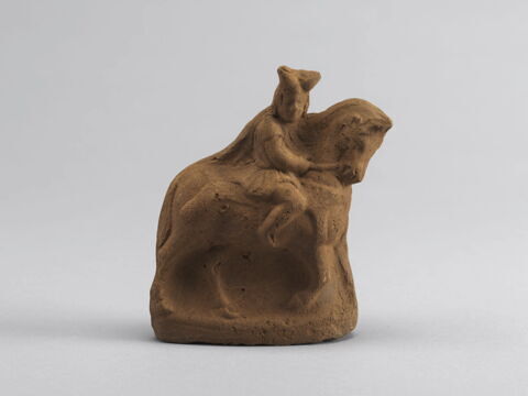 figurine d'Harpocrate cavalier