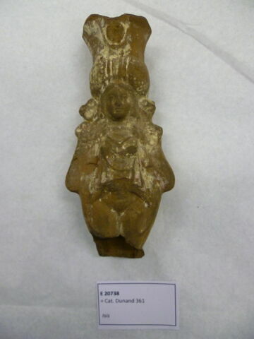 figurine d'Isis impudique ; figurine d'Isis Aphrodite