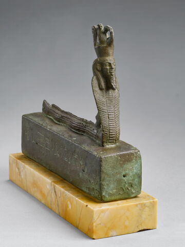 figurine ; cercueil de serpent
