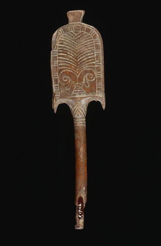 éventail ; chasse-mouche ; manche, image 3/5