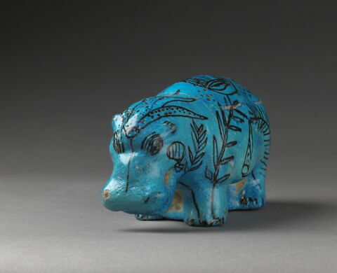 Figurine d'hippopotame, image 3/19