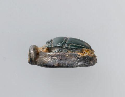 scarabée ; chaton de bague, image 3/3