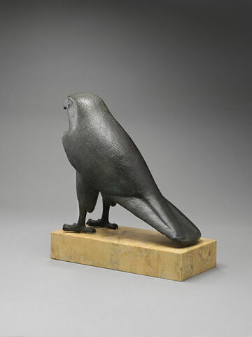 statuette ; cercueil de faucon, image 2/4