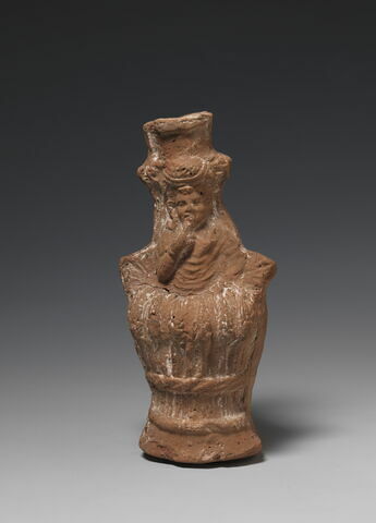 figurine ; vase plastique