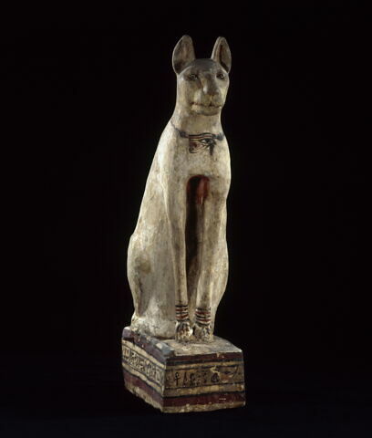 cercueil de chat ; statue, image 5/6