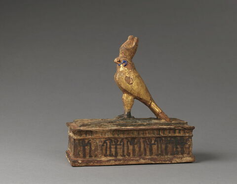 figurine ; cercueil de faucon  ; momie de faucon, image 2/5