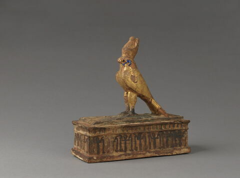 figurine ; cercueil de faucon  ; momie de faucon, image 3/5