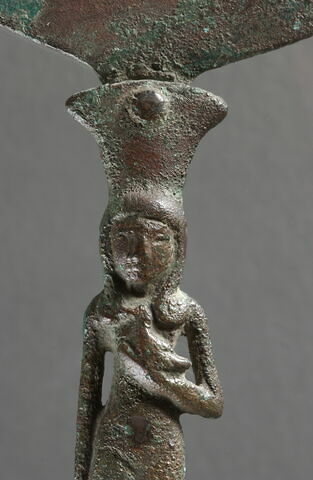 miroir en disque aplati ; miroir à manche figuré, image 2/2