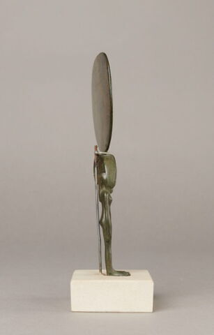 miroir à manche figuré ; miroir en disque aplati, image 11/16