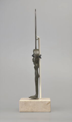 miroir à manche figuré ; miroir en disque aplati, image 4/16