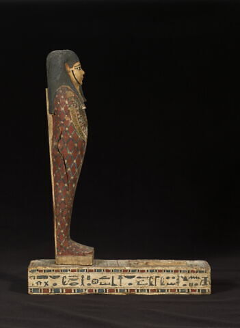 statue de Ptah-Sokar-Osiris ; figurine d'oiseau akhem, image 4/13