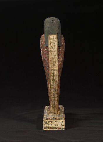 statue de Ptah-Sokar-Osiris ; figurine d'oiseau akhem, image 6/13