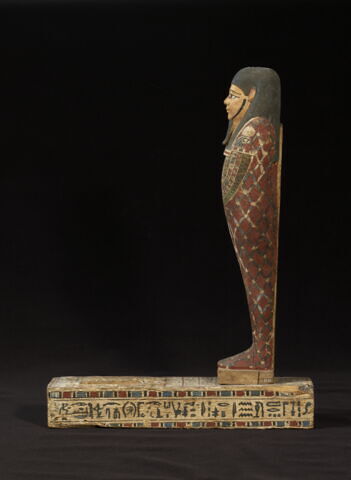 statue de Ptah-Sokar-Osiris ; figurine d'oiseau akhem, image 7/13