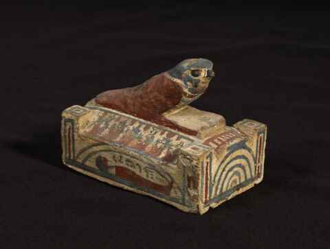 statue de Ptah-Sokar-Osiris ; figurine d'oiseau akhem, image 11/13