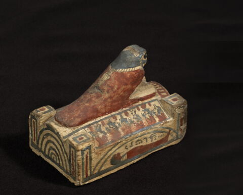 statue de Ptah-Sokar-Osiris ; figurine d'oiseau akhem, image 12/13