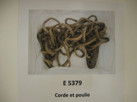 corde ; poulie