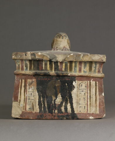 coffret funéraire  ; sarcophage de faucon, image 7/11