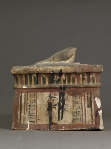 coffret funéraire  ; sarcophage de faucon, image 10/11