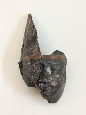 figurine ; masque de momie