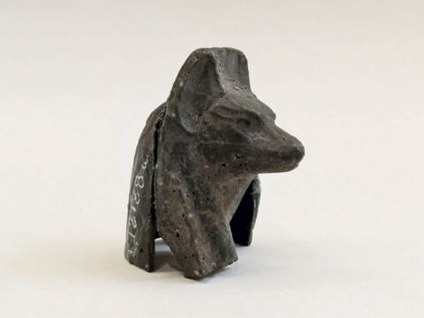 figurine de fils d'Horus  ; masque de pseudo-momie de fils d'Horus