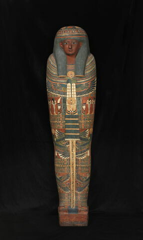 cercueil de cartonnage ; cercueil momiforme