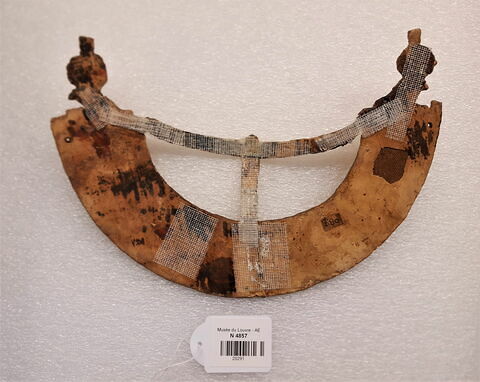 plaque pectorale de cartonnage ; collier de cartonnage, image 2/3