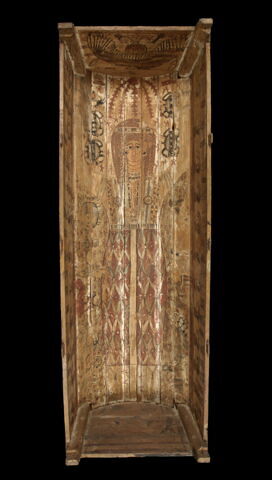 couvercle du cercueil de Padiimenipet (Pétaménophis), image 2/24