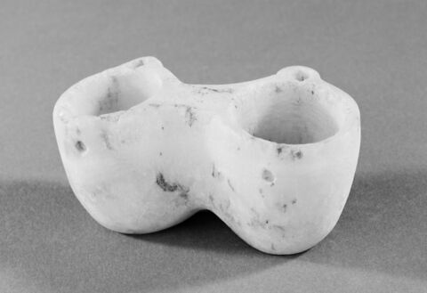 vase double ; vase miniature ; godet ; boîte à couvercle pivotant, image 3/4