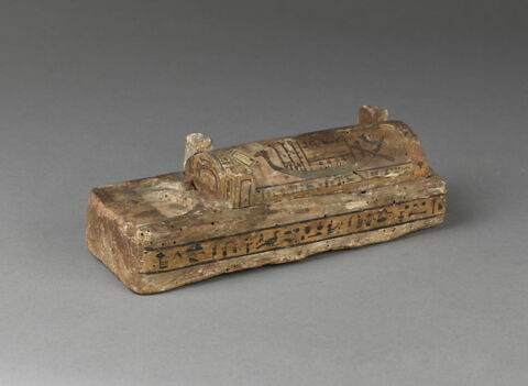 socle de statue ; statue de Ptah-Sokar-Osiris  ; élément momifié, image 2/6