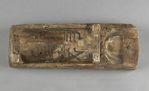 socle de statue ; statue de Ptah-Sokar-Osiris  ; élément momifié, image 4/6
