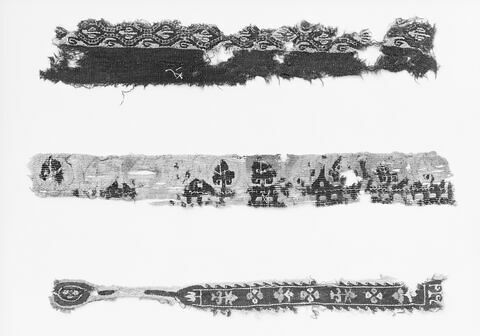 bande décorative d'habillement ; fragment, image 4/4