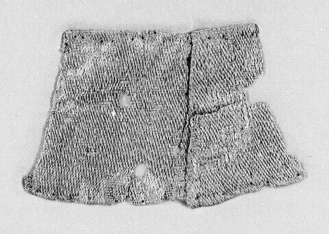 bande décorative d'habillement ; fragment, image 2/2