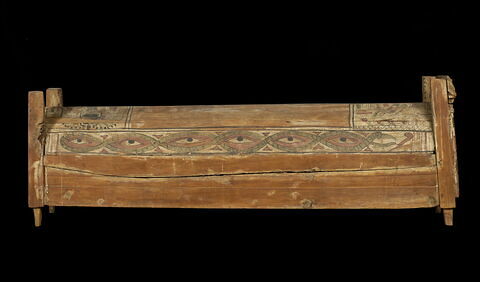 cercueil rectangulaire à poteaux d'angle ; couvercle de cercueil, image 5/16