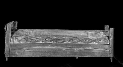 cercueil rectangulaire à poteaux d'angle ; couvercle de cercueil, image 13/16