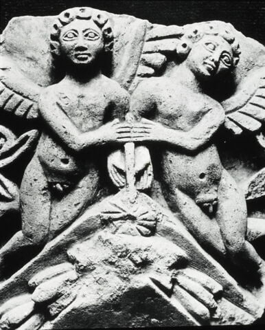décor architectural ; relief mural, image 2/2