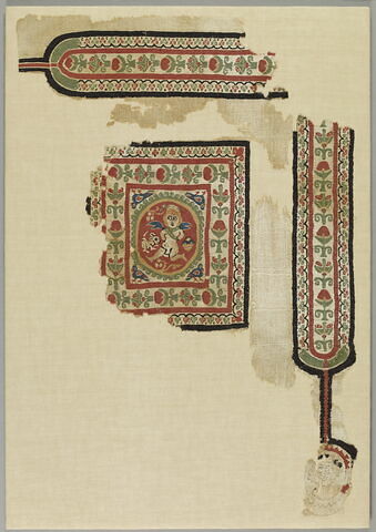 bande décorative d'habillement ; tabula