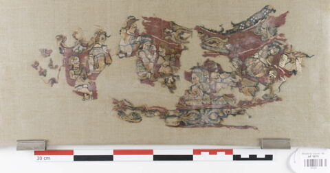 plastron de tunique ; fragments