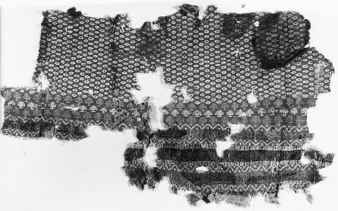 housse de coussin ou de matelas ; fragment, image 2/2