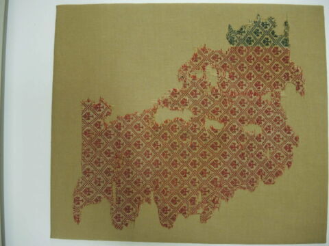 housse de coussin ou de matelas ; fragment, image 2/4