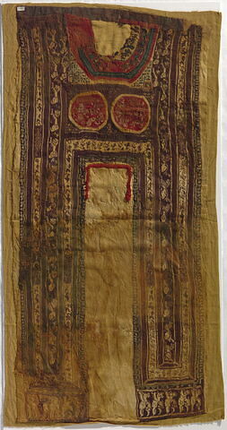 tunique ; plastron de tunique ; clavus ; fragment