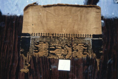 manche d'habit ; bande de poignet ; fragments, image 3/3