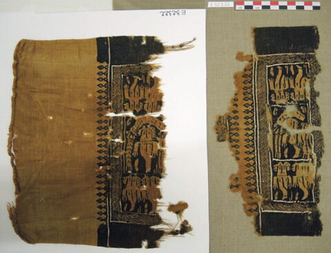 manche d'habit ; bande de poignet ; fragments, image 2/3