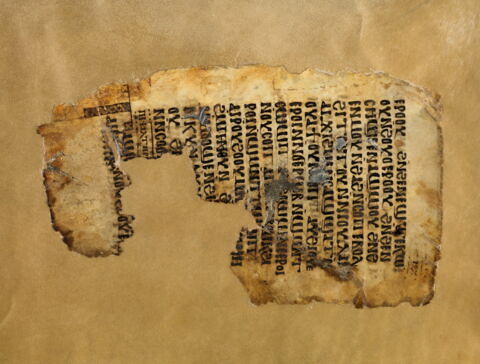 feuillet de codex ; fragment