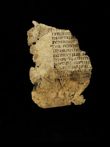 feuillet de codex ; fragment